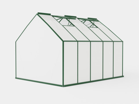 Greenhouse Merkur 8300 Poly Green Modelo 3D
