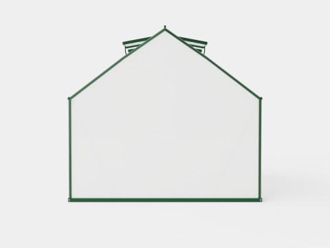 Greenhouse Merkur 8300 Poly Green Modelo 3D