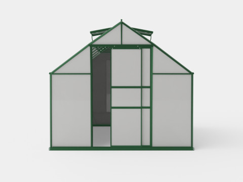 Greenhouse Merkur 9900 Glass Green Modèle 3D