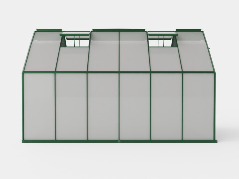 Greenhouse Merkur 9900 Glass Green Modèle 3D
