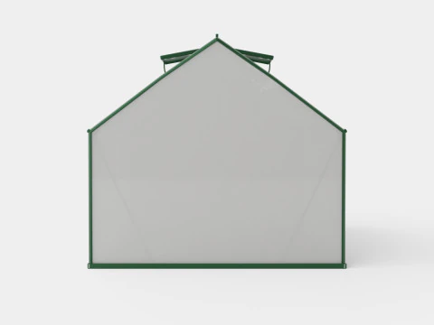 Greenhouse Merkur 9900 Glass Green 3D Model