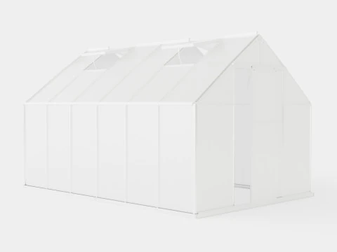Greenhouse Merkur 9900 Poly ALU 3D Model