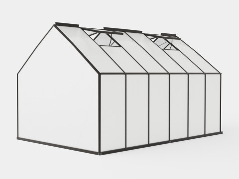 Greenhouse Merkur 9900 Poly Black 3Dモデル