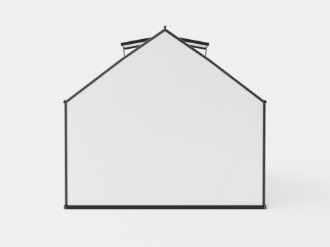Greenhouse Merkur 9900 Poly Black 3Dモデル