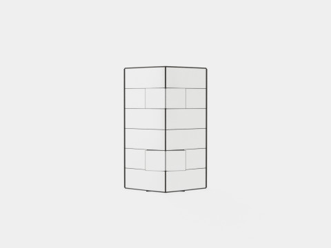 Greenhouse Merkur 9900 Poly Black 3Dモデル