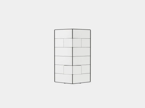 Greenhouse Merkur 9900 Poly Black 3D Model
