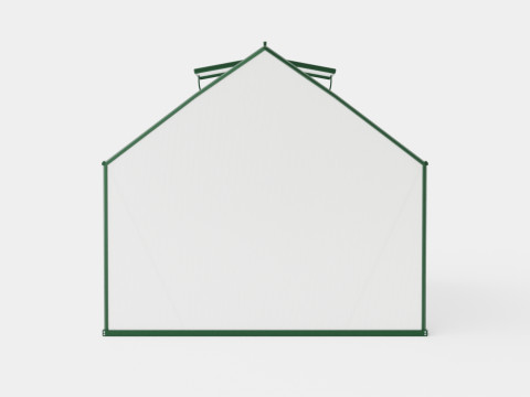 Greenhouse Merkur 9900 Poly Green 3D Model