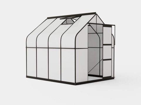 Greenhouse Orion 500 Glass Black 3D Model