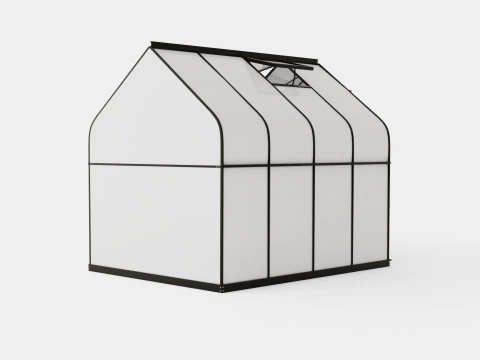 Rumah Kaca Orion 500 Kaca Hitam Model 3D