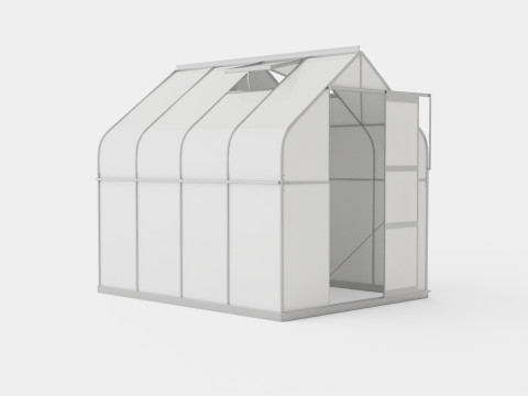 Greenhouse Orion 5000 Glass ALU 3D Model