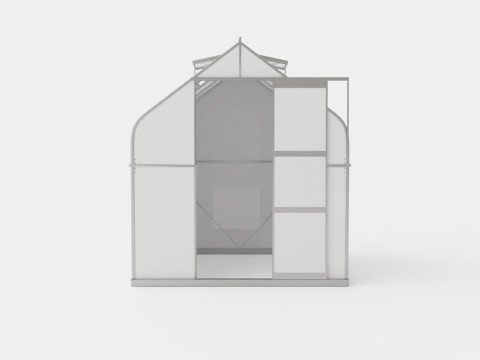 Greenhouse Orion 5000 Glass ALU 3D Модель