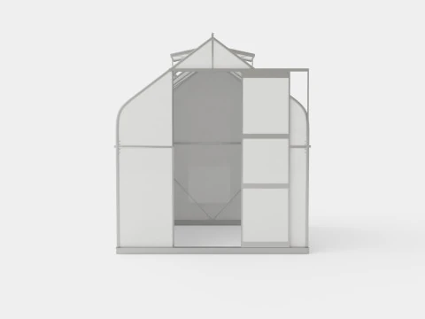 Greenhouse Orion 5000 Glass ALU 3D Model