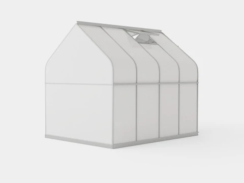 Greenhouse Orion 5000 Glass ALU 3D Model
