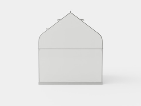 Greenhouse Orion 5000 Glass ALU 3D Модель