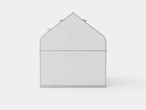 Greenhouse Orion 5000 Glass ALU 3D Model
