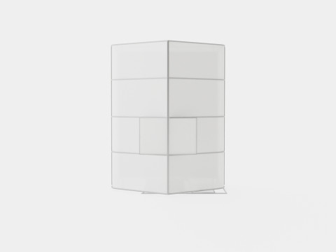 Greenhouse Orion 5000 Glass ALU 3D Модель