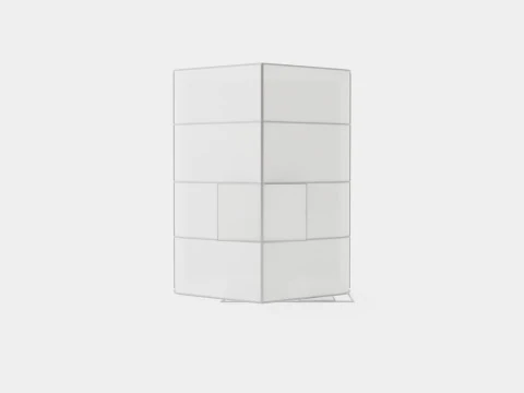 Greenhouse Orion 5000 Glass ALU 3D Model