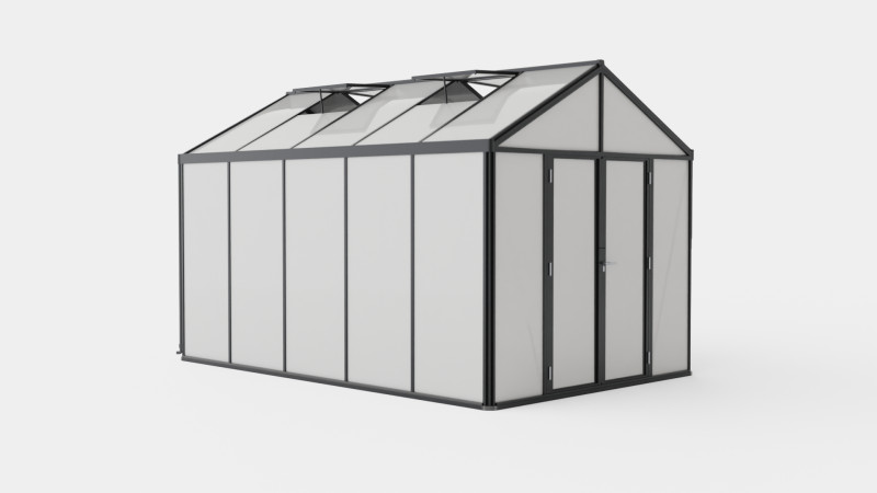 Greenhouse Poseidon 10000 Glass Black 3Dモデル .c4d .max .obj .3ds .fbx .stl .blend 