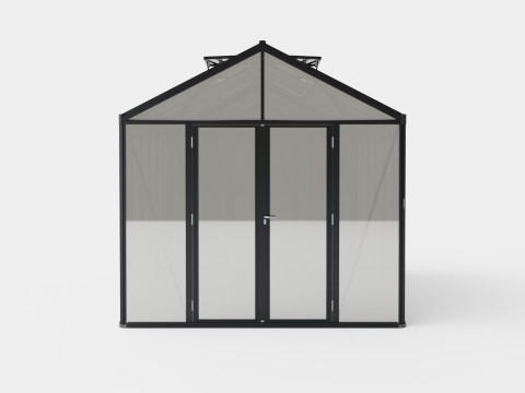 Greenhouse Poseidon 11900 Glass Black 3D Модель