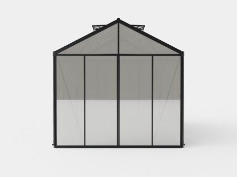 Greenhouse Poseidon 11900 Glass Black 3D Модель