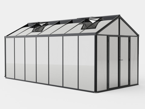 Greenhouse Poseidon 13800 Glass Black Modello 3D
