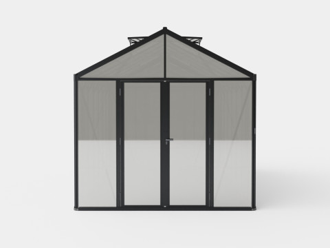 Greenhouse Poseidon 13800 Glass Black 3D Модель