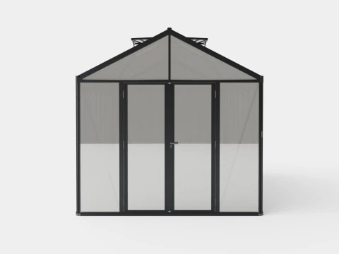 Greenhouse Poseidon 13800 Glass Black 3D Model