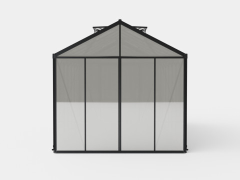 Greenhouse Poseidon 13800 Glass Black 3D Модель
