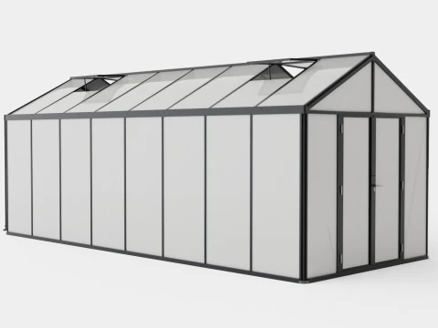 Estufa Poseidon 15700 Vidro Preto Modelo 3D