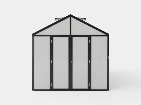 Greenhouse Poseidon 15700 Glass Black 3D Model