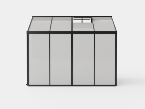 Greenhouse Poseidon 8100 Glass Black 3D Model
