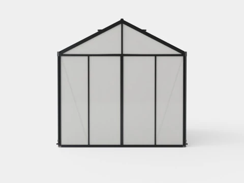 Greenhouse Poseidon 8100 Glass Black 3D Model