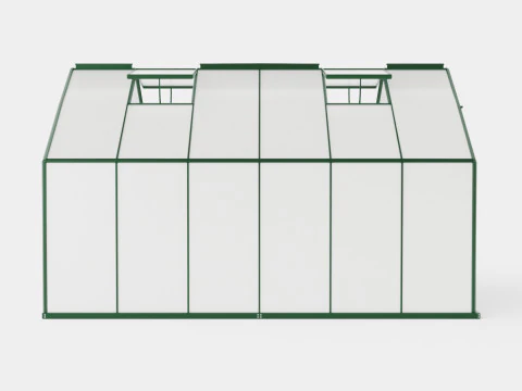 Greenhouse Sirius 13000 Glass Green 3D Model