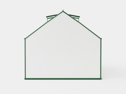 Greenhouse Sirius 13000 Glass Green 3D-Modell