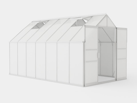 Greenhouse Uranus 11500 Glass ALU 3D Model