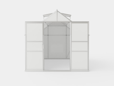 Greenhouse Uranus 11500 Glass ALU 3D 模型