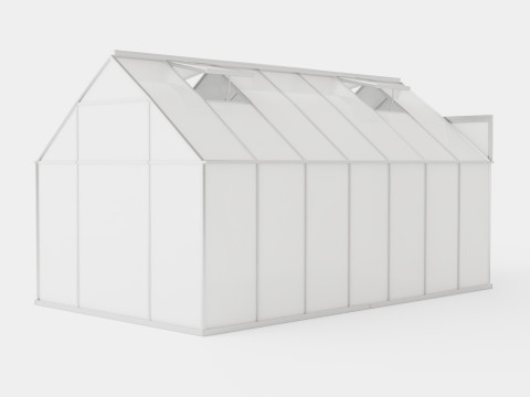 Greenhouse Uranus 11500 Glass ALU 3D 模型