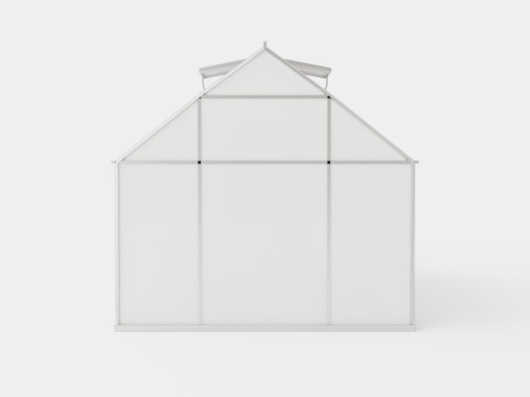 Greenhouse Uranus 11500 Glass ALU 3D 模型
