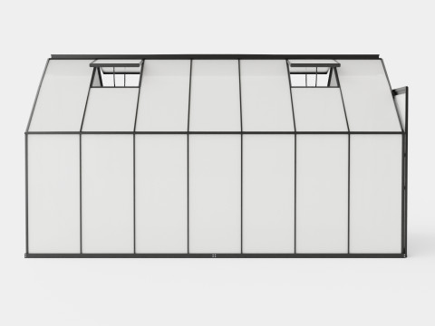 Greenhouse Uranus 11500 Glass Black Model 3D