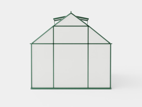 Greenhouse Uranus 11500 Glass Green 3D Model
