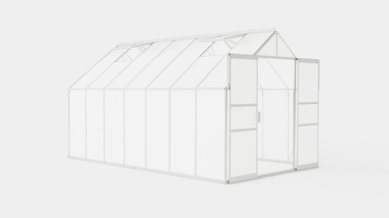 Greenhouse Uranus 11500 Poly ALU 3D-Modell .c4d .max .obj .3ds .fbx .stl .blend 
