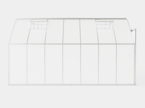 Greenhouse Uranus 11500 Poly ALU 3D-Modell