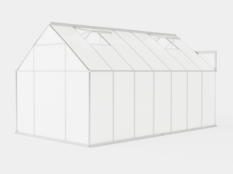 Greenhouse Uranus 11500 Poly ALU 3D-Modell