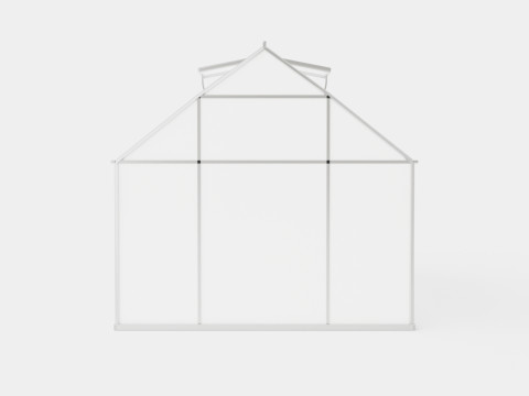 Greenhouse Uranus 11500 Poly ALU 3D-Modell