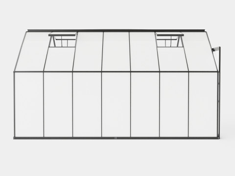 Greenhouse Uranus 11500 Poly Black 3D Model