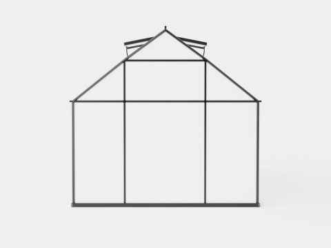 Greenhouse Uranus 11500 Poly Black 3D Model