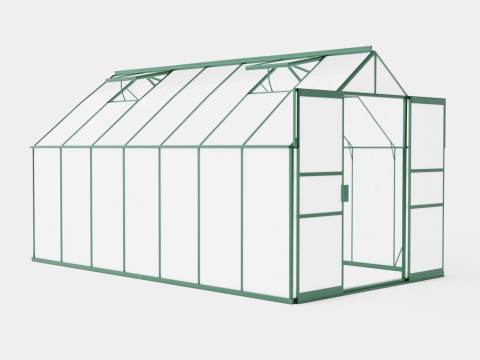 Greenhouse Uranus 11500 Poly Green 3D Model