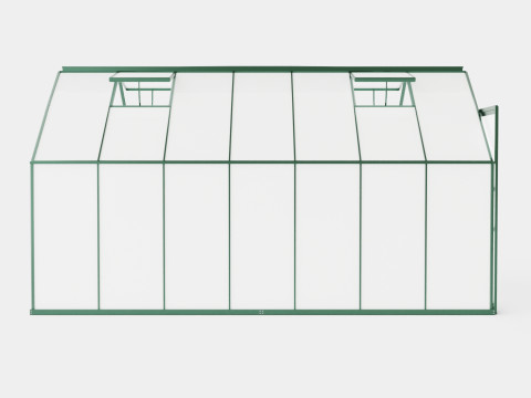 Greenhouse Uranus 11500 Poly Green 3D Модель