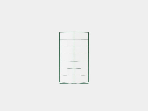 Greenhouse Uranus 11500 Poly Green 3D Модель