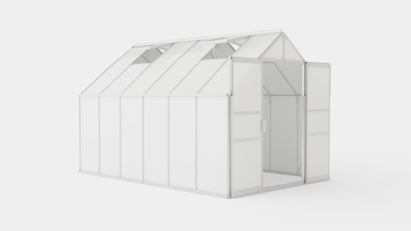 Greenhouse Uranus 9900 Glass ALU Modelo 3D .c4d .max .obj .3ds .fbx .stl .blend 